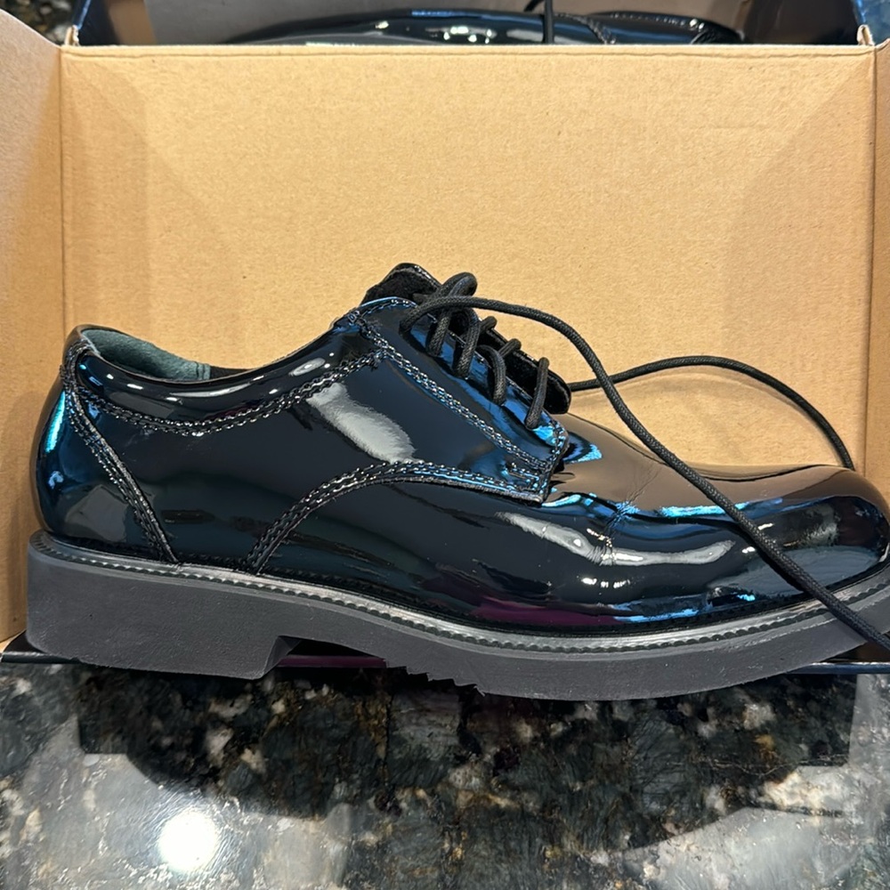Men’s patent leather shoes